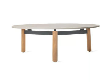 LENTO - Round ceramic garden side table by Vincent Sheppard - view 3
